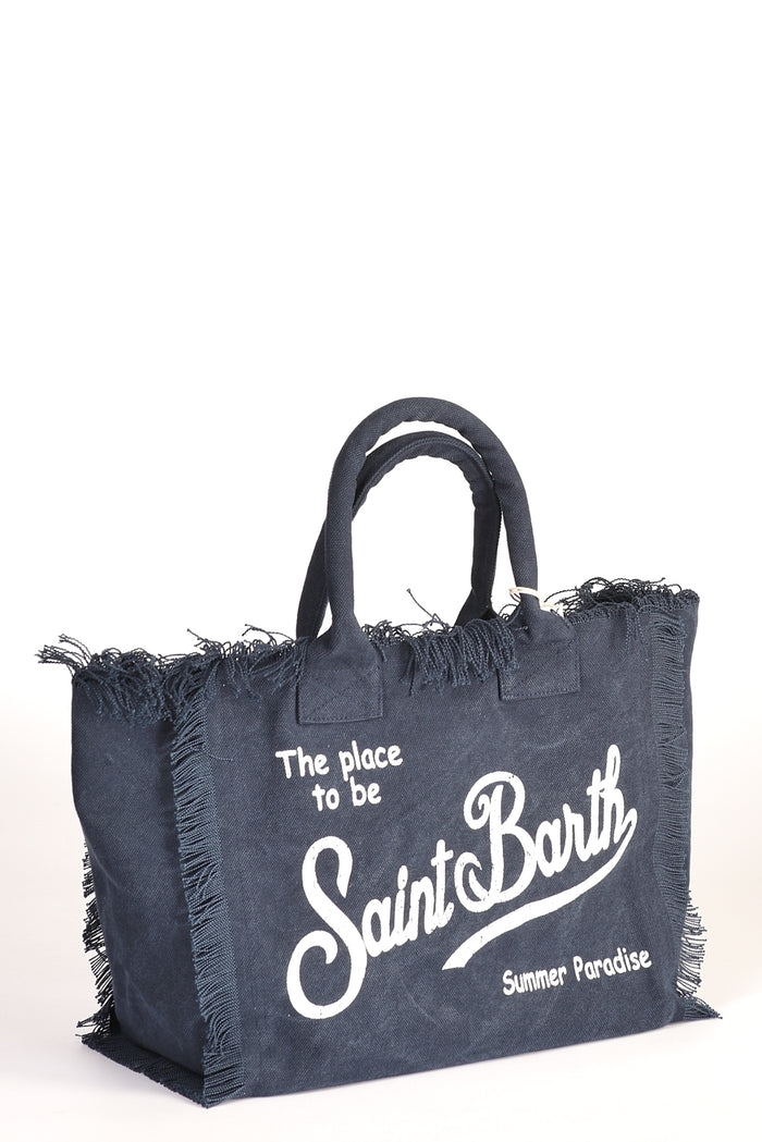 Mc2 Saint Barth Borsa Vanity Blu Donna - 5