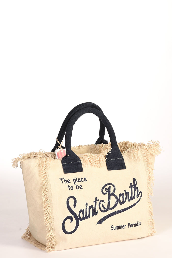 Mc2 Saint Barth Borsa Vanity Bianco/blu Donna - 3