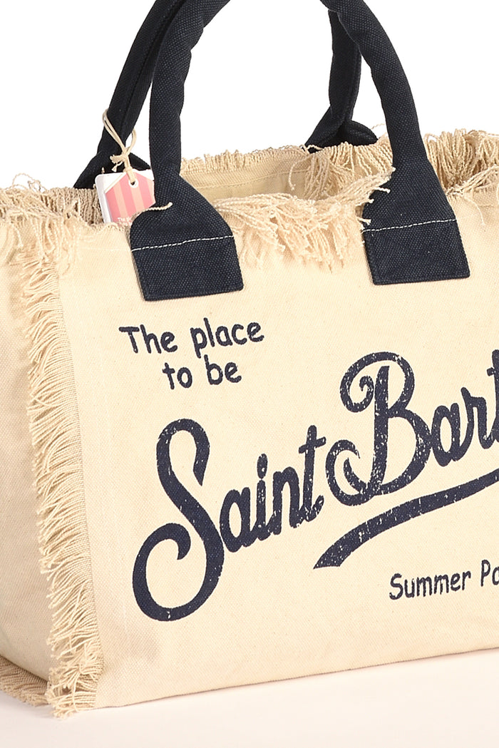 Mc2 Saint Barth Borsa Vanity Bianco/blu Donna - 4