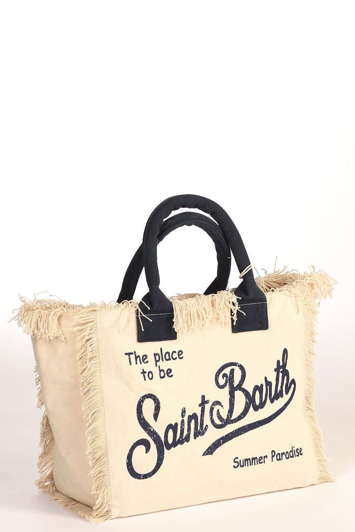 Mc2 Saint Barth Borsa Vanity Bianco/blu Donna - 5