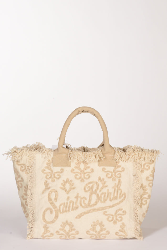 Mc2 Saint Barth Borsa Vanity Beige Chiaro/beige Donna - 1