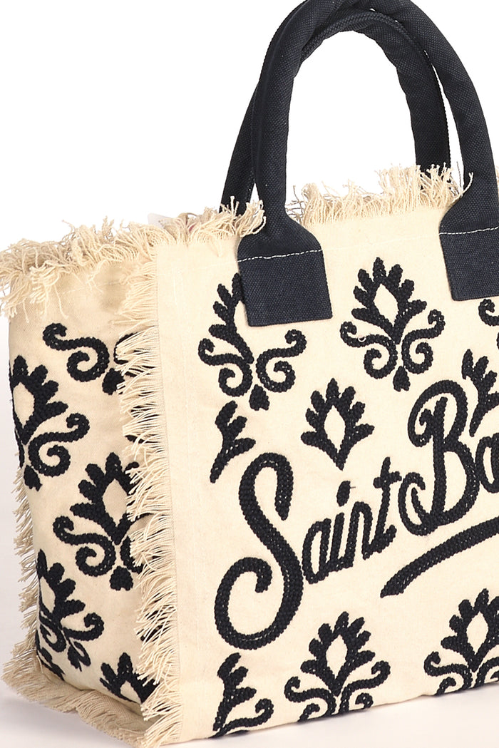 Mc2 Saint Barth Borsa Vanity Bianco/blu Donna - 4