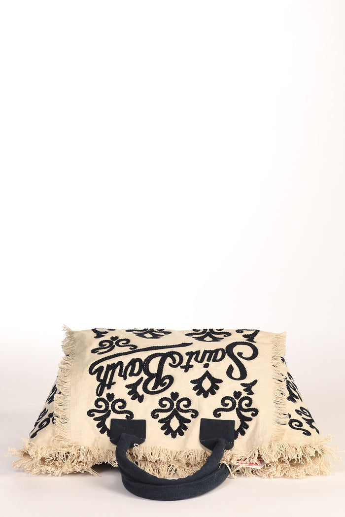 Mc2 Saint Barth Borsa Vanity Bianco/blu Donna - 6