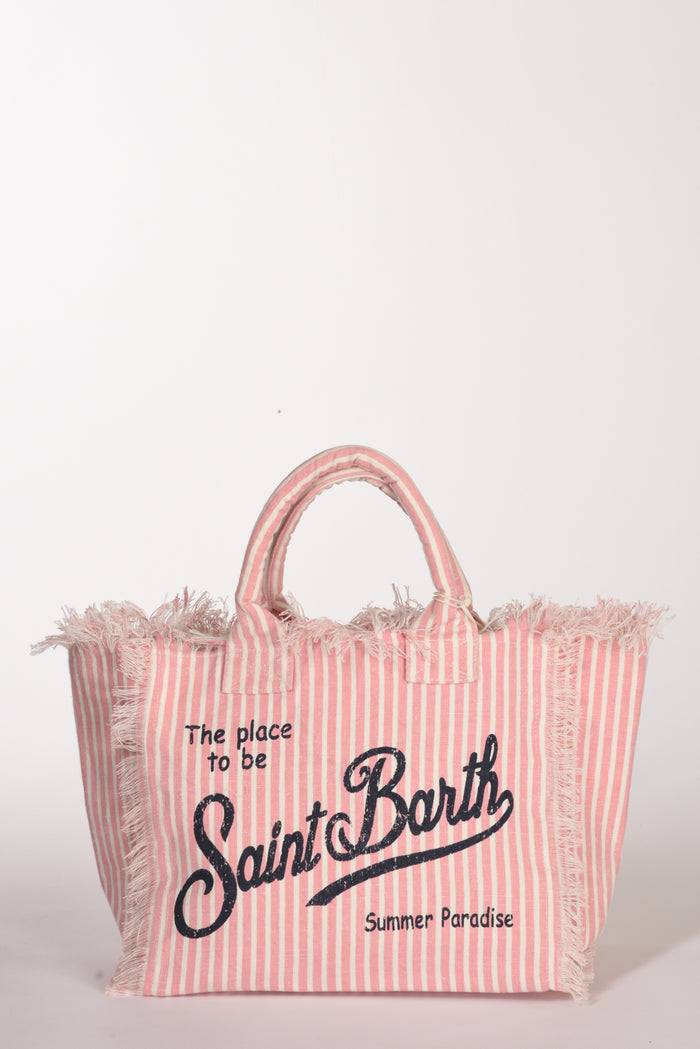 Mc2 Saint Barth Borsa Vanity Rosa/bianco Donna - 1