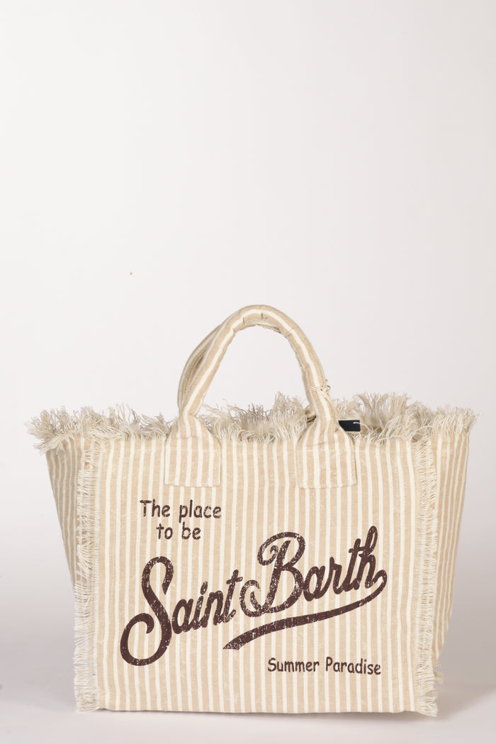 Mc2 Saint Barth Borsa Vanity Beige/marrone Donna - 1