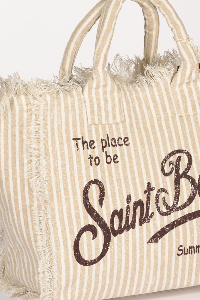 Mc2 Saint Barth Borsa Vanity Beige/marrone Donna - 3