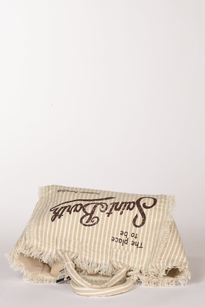 Mc2 Saint Barth Borsa Vanity Beige/marrone Donna - 5