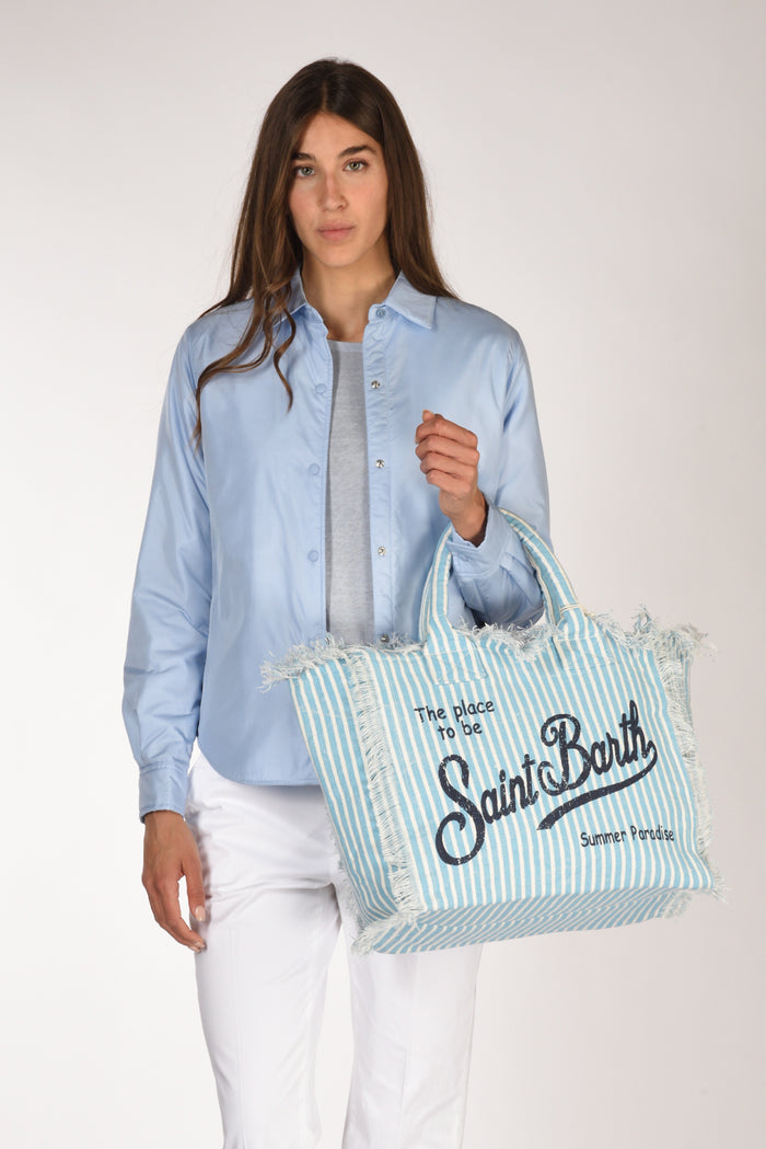 Mc2 Saint Barth Borsa Vanity Azzurro/blu Donna - 2