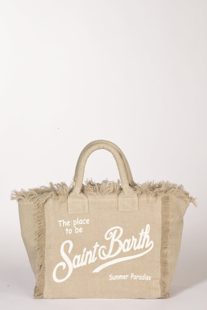 Mc2 Saint Barth Borsa Vanity Beige/bianco Donna - 1