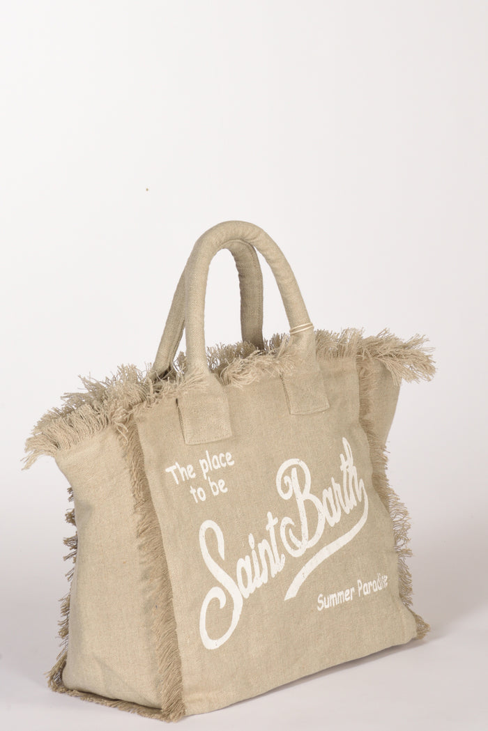 Mc2 Saint Barth Borsa Vanity Beige/bianco Donna - 4
