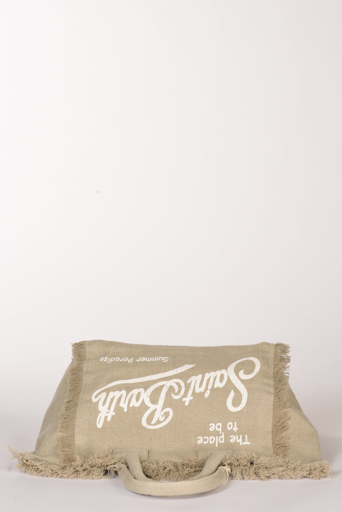 Mc2 Saint Barth Borsa Vanity Beige/bianco Donna - 5