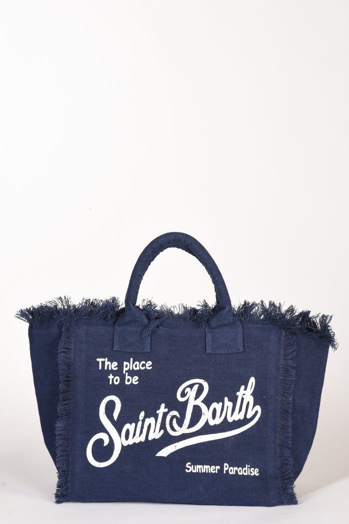 Mc2 Saint Barth Borsa Vanity Blu Donna - 1