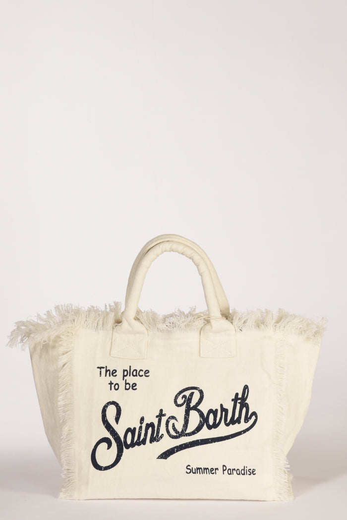 Mc2 Saint Barth Borsa Vanity Bianco/blu Donna - 1