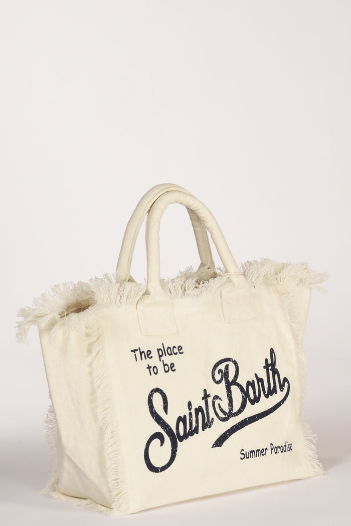 Mc2 Saint Barth Borsa Vanity Bianco/blu Donna - 3