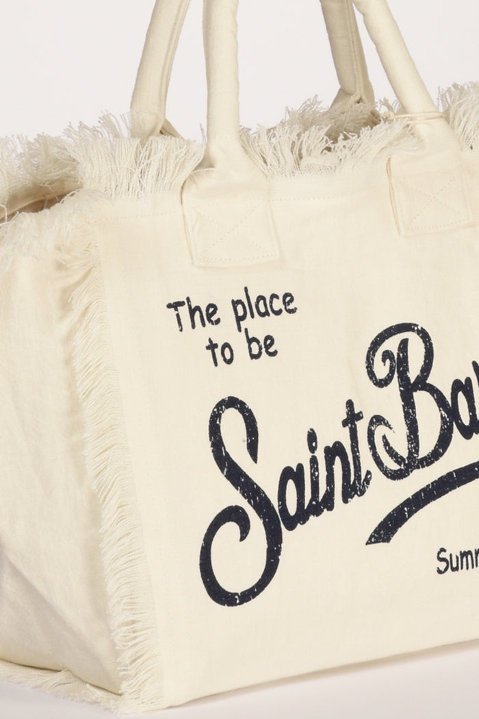 Mc2 Saint Barth Borsa Vanity Bianco/blu Donna - 4
