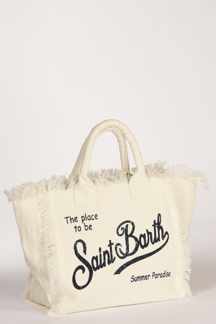 Mc2 Saint Barth Borsa Vanity Bianco/blu Donna - 5