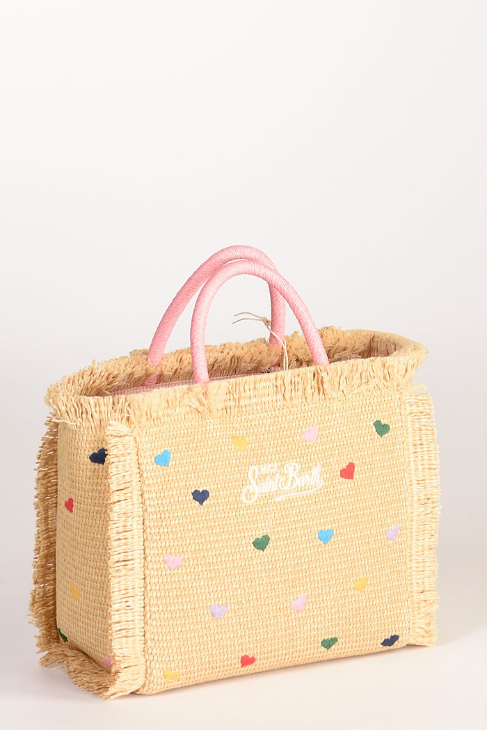 Mc2 Saint Barth Borsa Colette Beige/rosa/multicolor Donna - 3