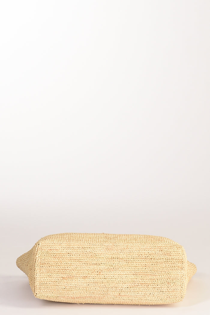 Mc2 Saint Barth Borsa Raffia Beige Chiaro/beige Donna - 7