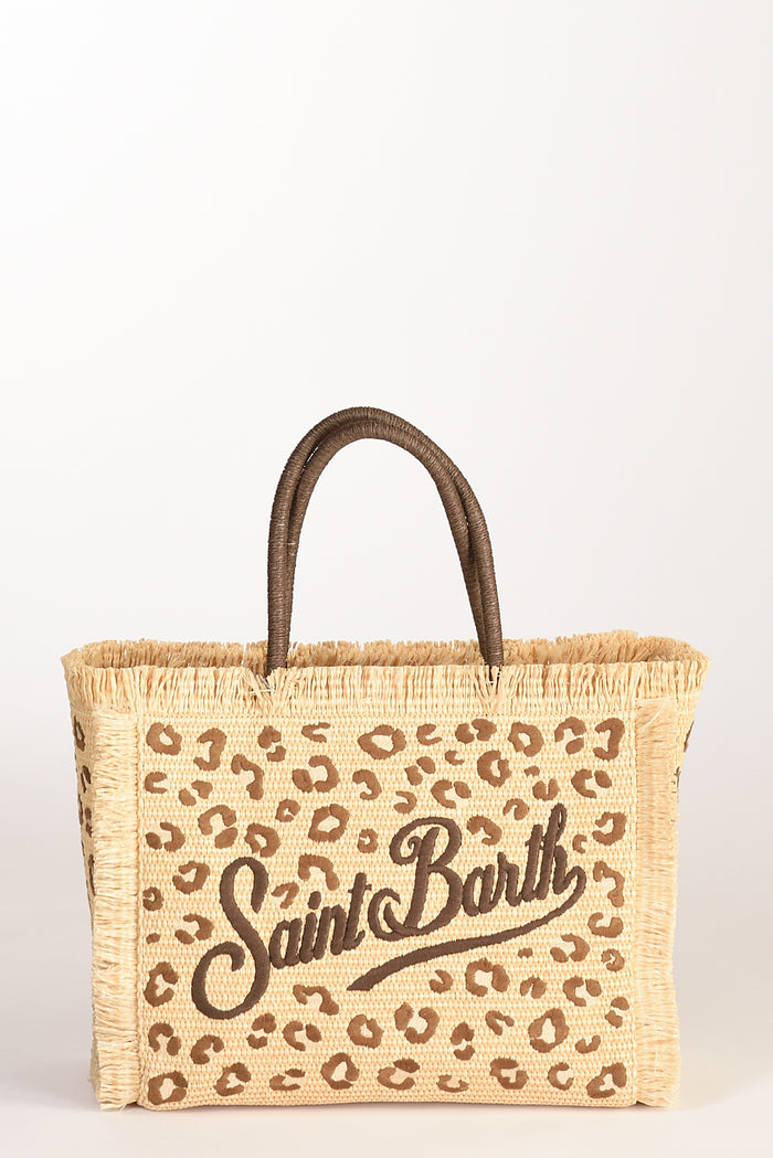 Mc2 Saint Barth Borsa Vanity Marrone/beige Donna - 1