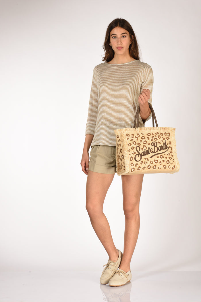 Mc2 Saint Barth Borsa Vanity Marrone/beige Donna - 2
