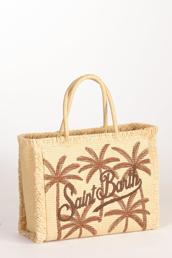 Mc2 Saint Barth Borsa Vanity Beige/marrone Donna-2