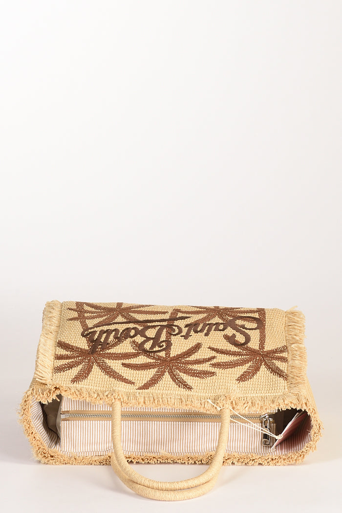Mc2 Saint Barth Borsa Vanity Beige/marrone Donna - 6
