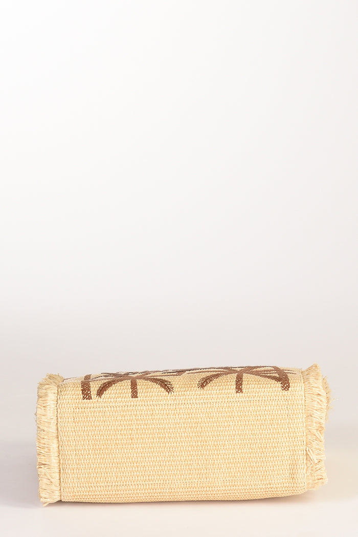Mc2 Saint Barth Borsa Vanity Beige/marrone Donna - 7