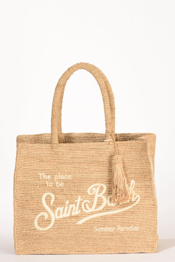 Mc2 Saint Barth Borsa Vanity Beige Donna