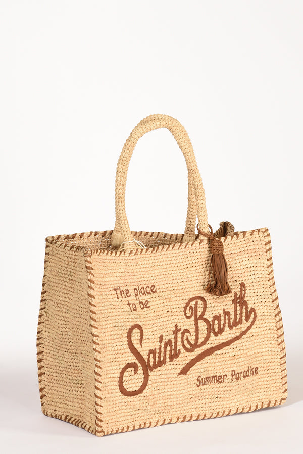 Mc2 Saint Barth Borsa Vanity Beige/marrone Donna-2