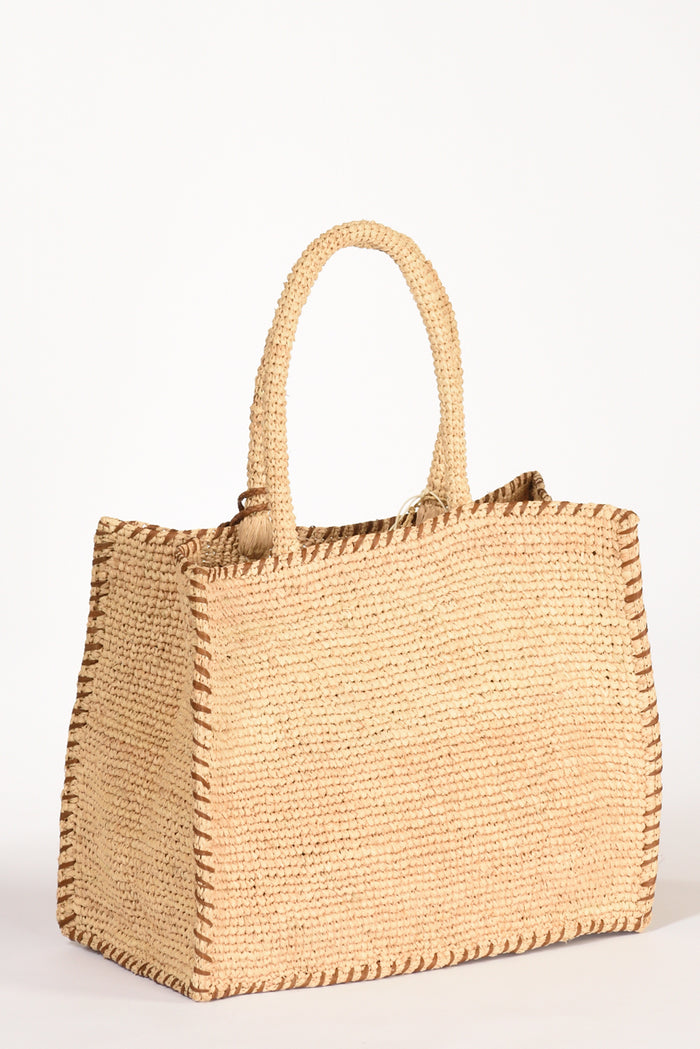 Mc2 Saint Barth Borsa Vanity Beige/marrone Donna - 5