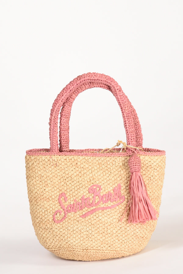 Mc2 Saint Barth Borsa Marcy Beige/rosa Donna