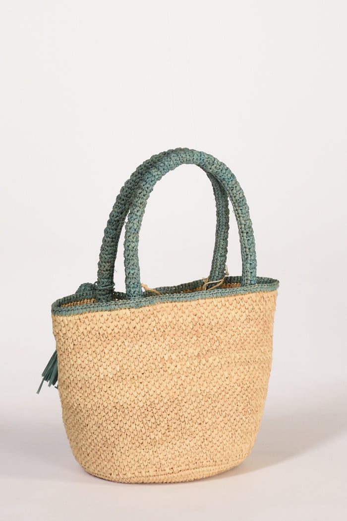 Mc2 Saint Barth Borsa Marcy Beige/azzurro Donna - 3