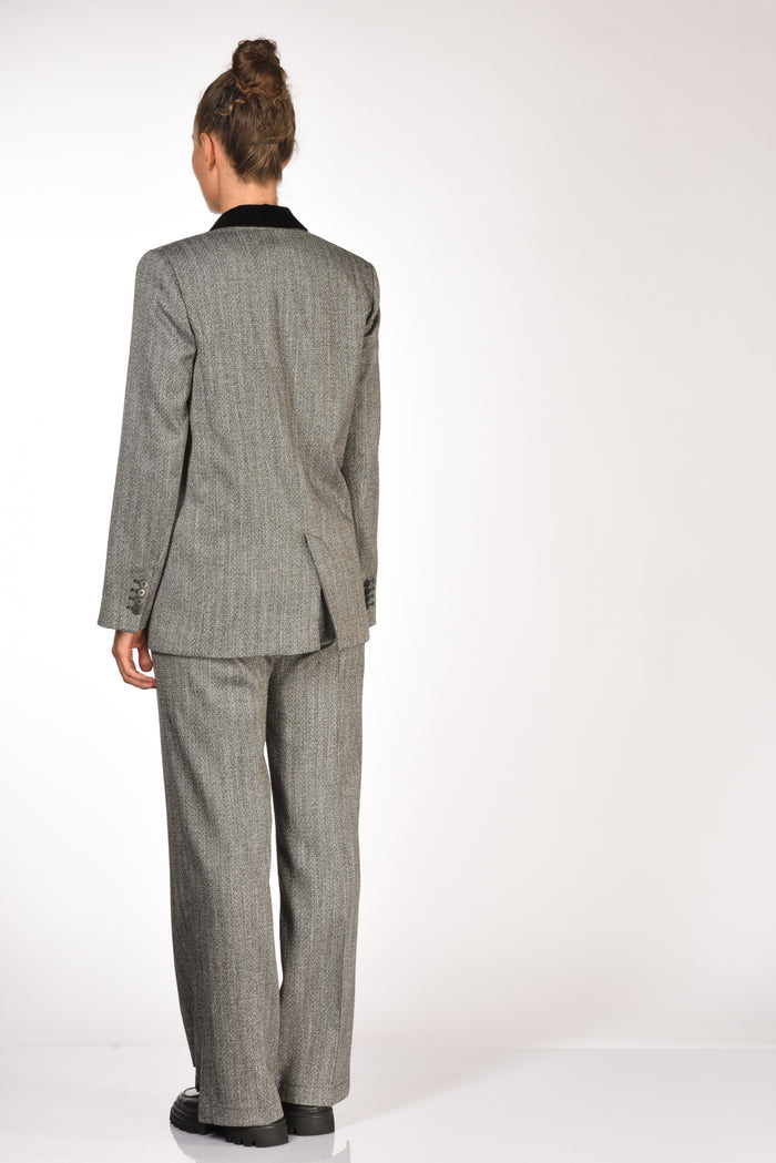 Forte Forte Blazer Chevron Bianco/nero Donna - 5