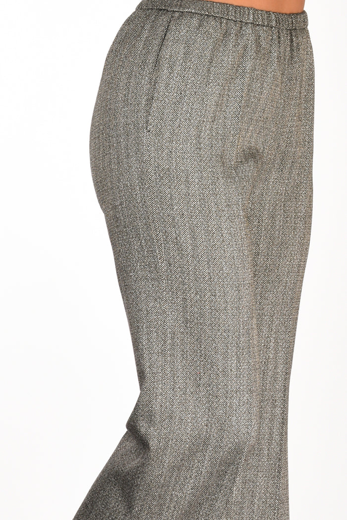 Forte Forte Pantalone Chevron Bianco/nero Donna - 4