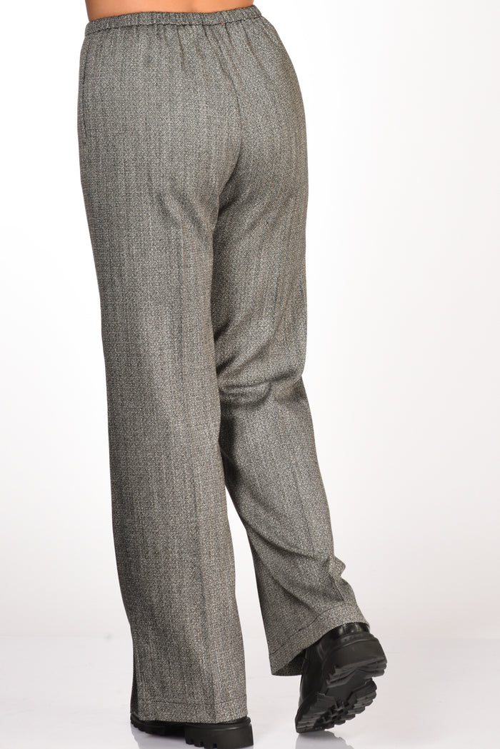 Forte Forte Pantalone Chevron Bianco/nero Donna - 6