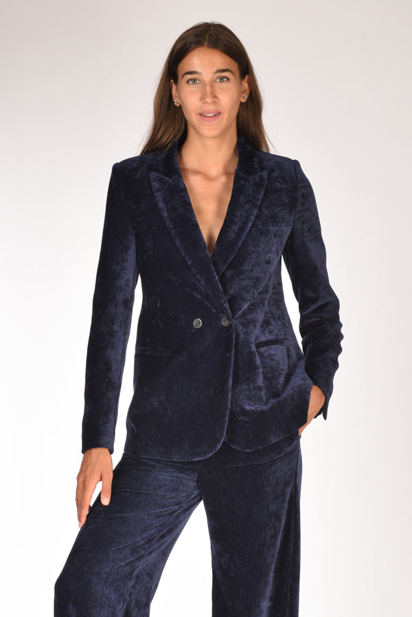 Forte Forte Blazer Blu Donna
