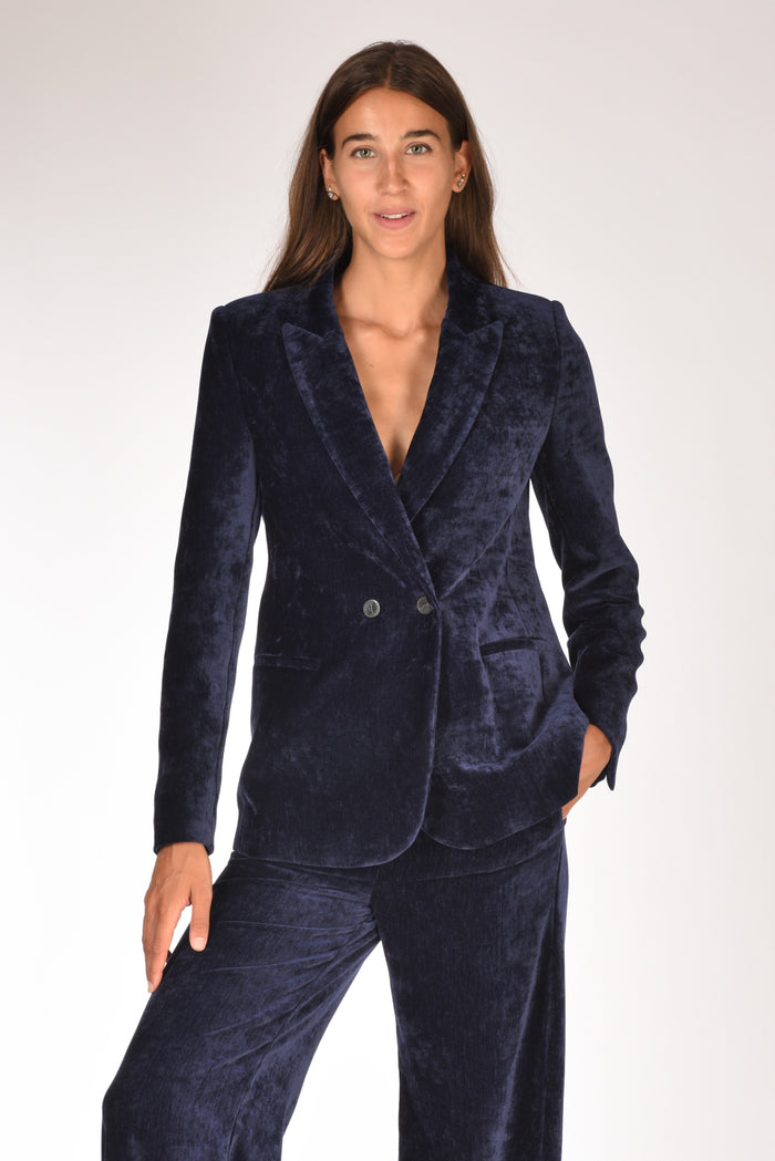 Forte Forte Blazer Blu Donna - 1