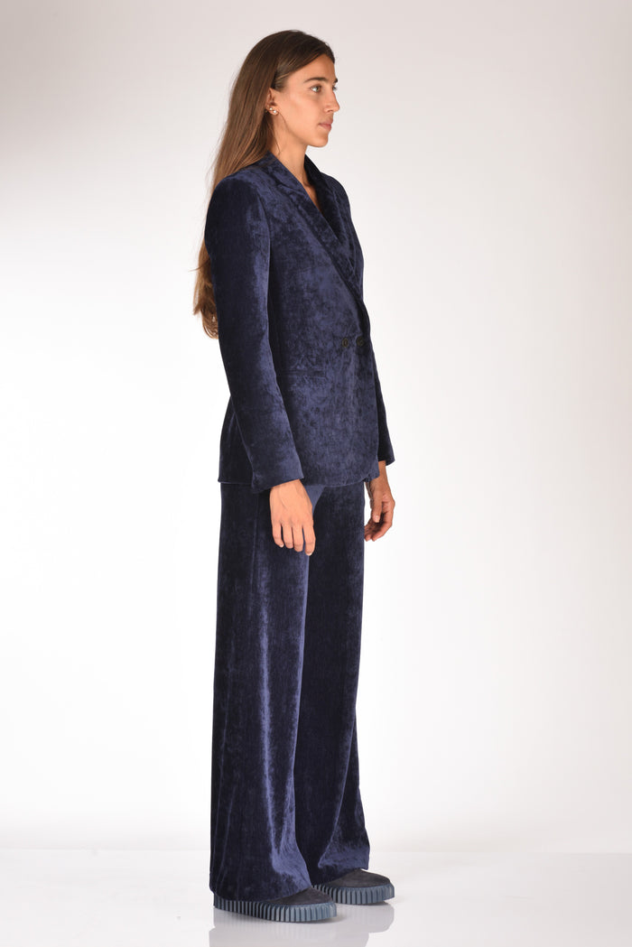 Forte Forte Blazer Blu Donna - 4