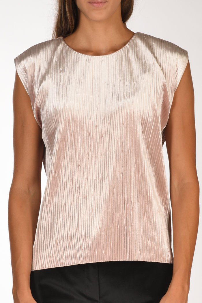 Forte Forte Top Velvet Rosa Donna - 3