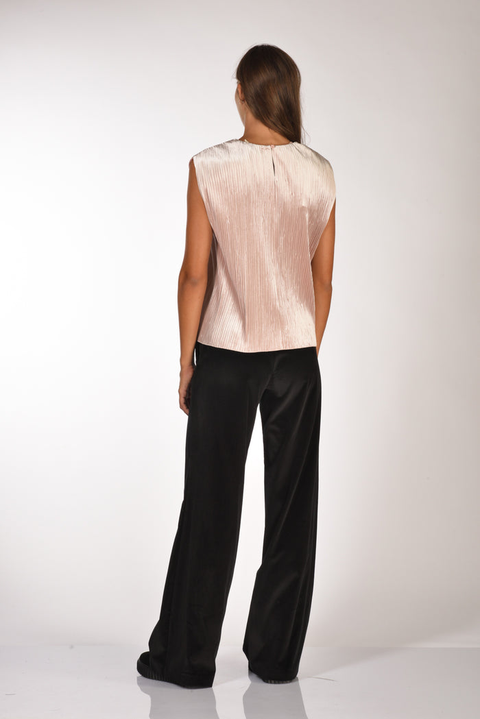 Forte Forte Top Velvet Rosa Donna - 5