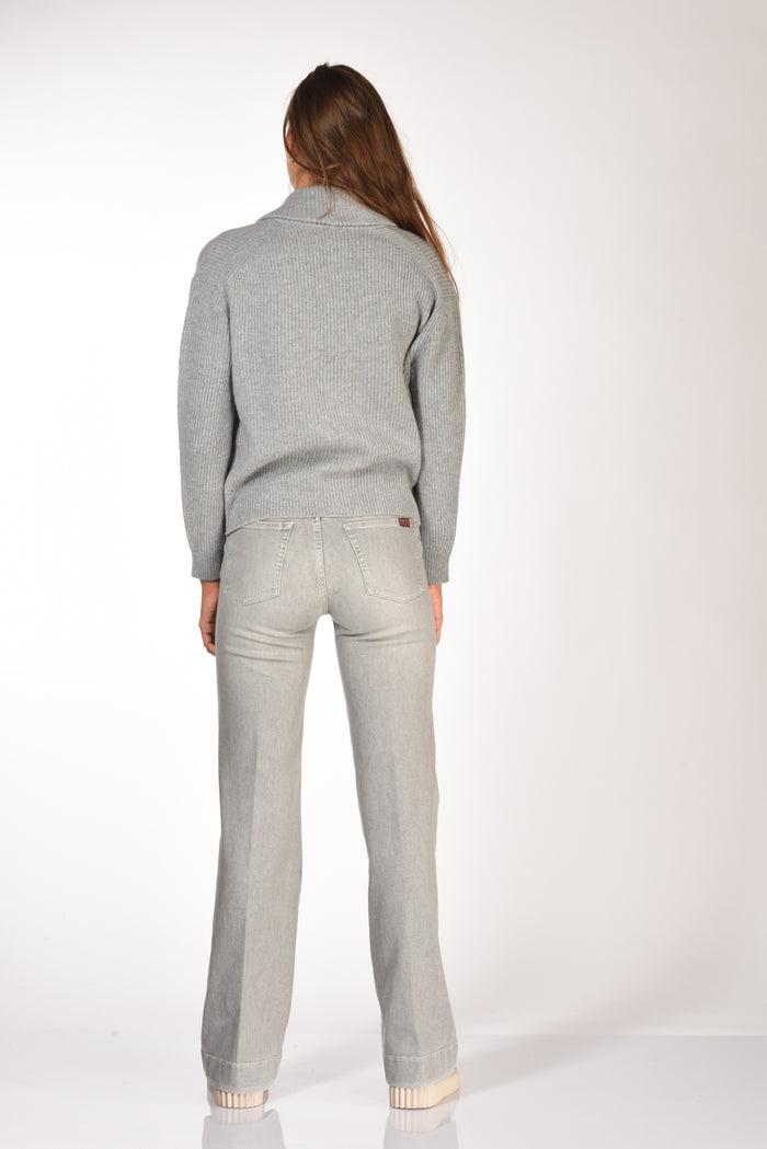 Forte Forte Maglia Cardigan Grigio Donna - 5