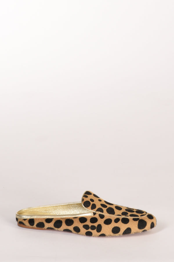 Forte Forte Sabot Loafer Beige/nero Donna