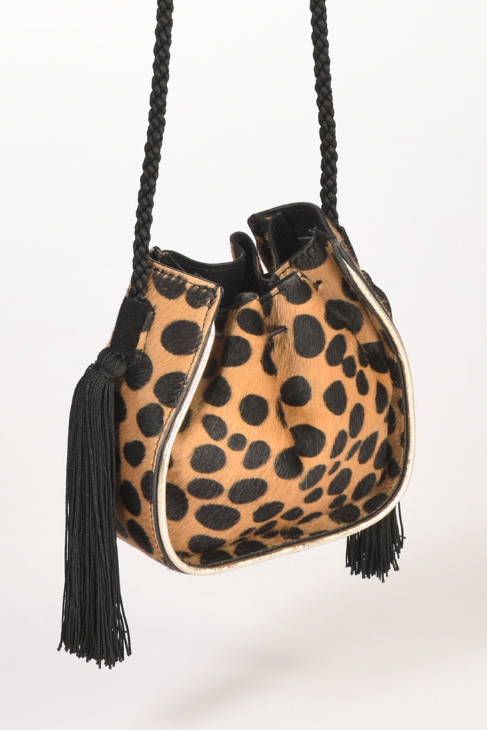 Forte Forte Borsa My Pepita Beige/nero Donna - 4