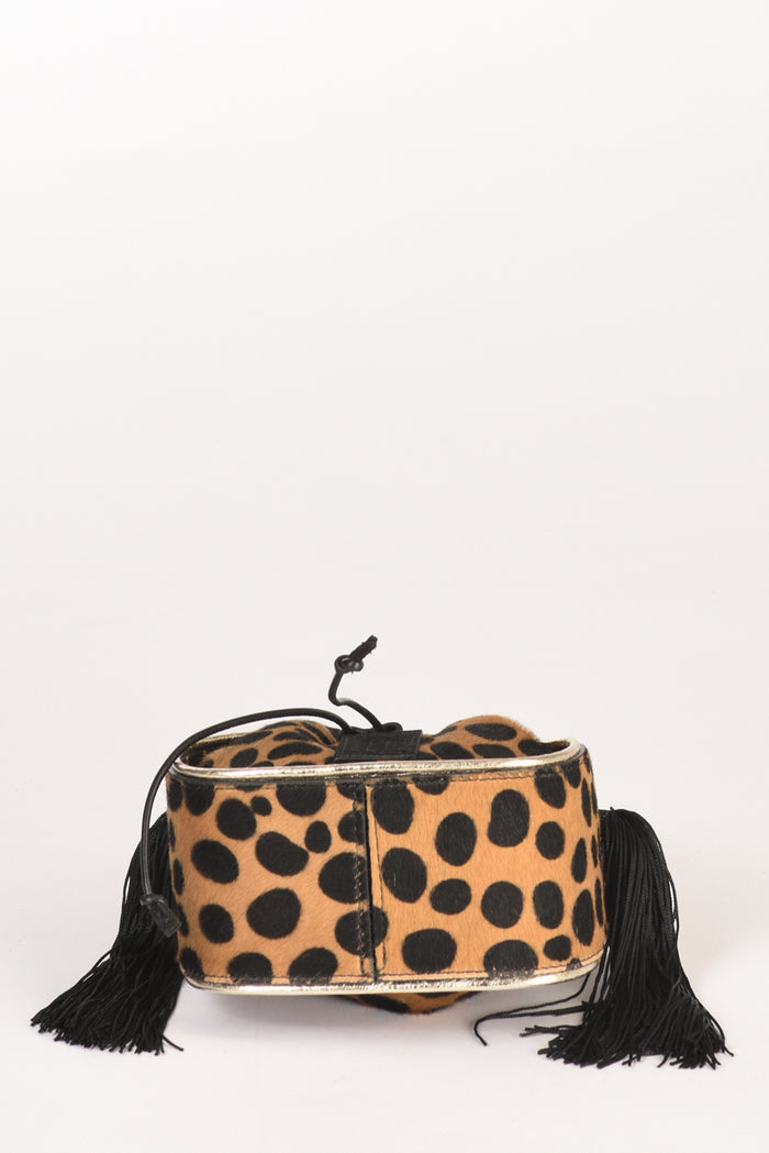 Forte Forte Borsa My Pepita Beige/nero Donna - 6