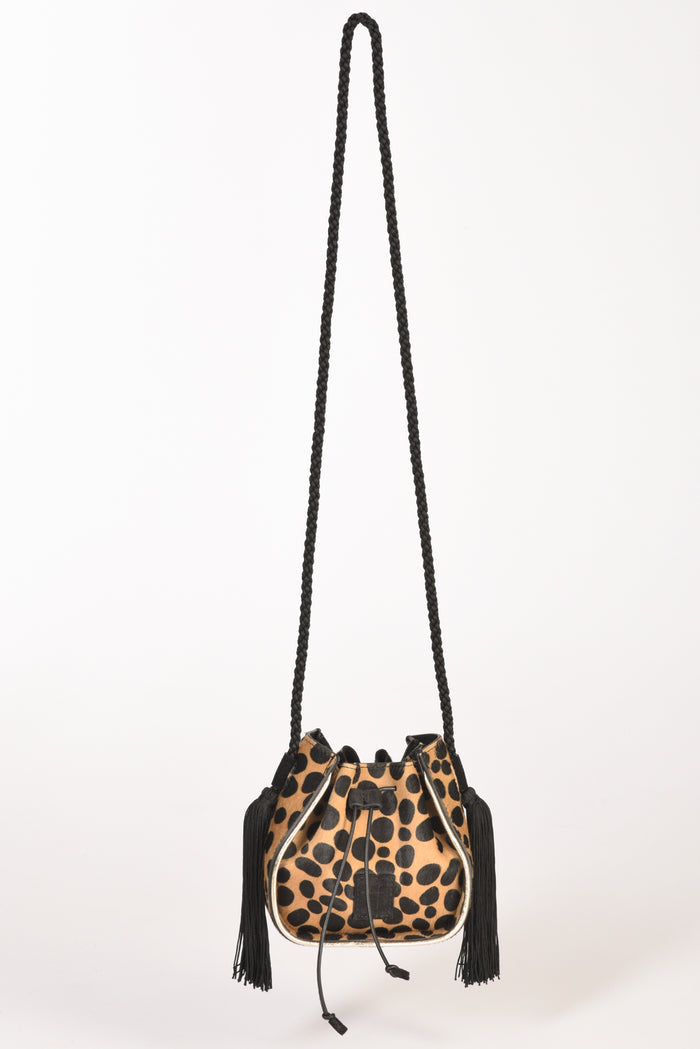 Forte Forte Borsa My Pepita Beige/nero Donna - 7