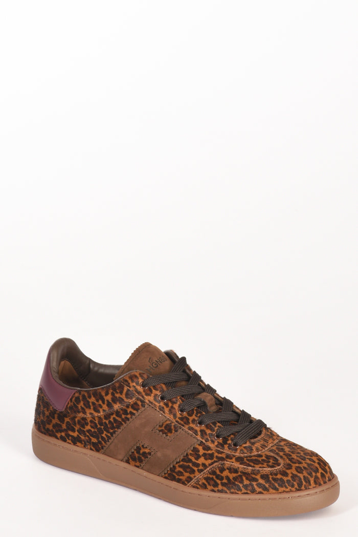 Hogan Sneakers Cool Marrone Chiaro/marrone Scuro Donna - 2
