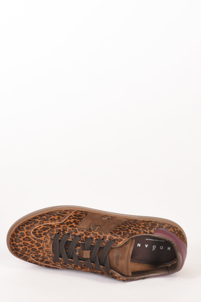 Hogan Sneakers Cool Marrone Chiaro/marrone Scuro Donna - 4