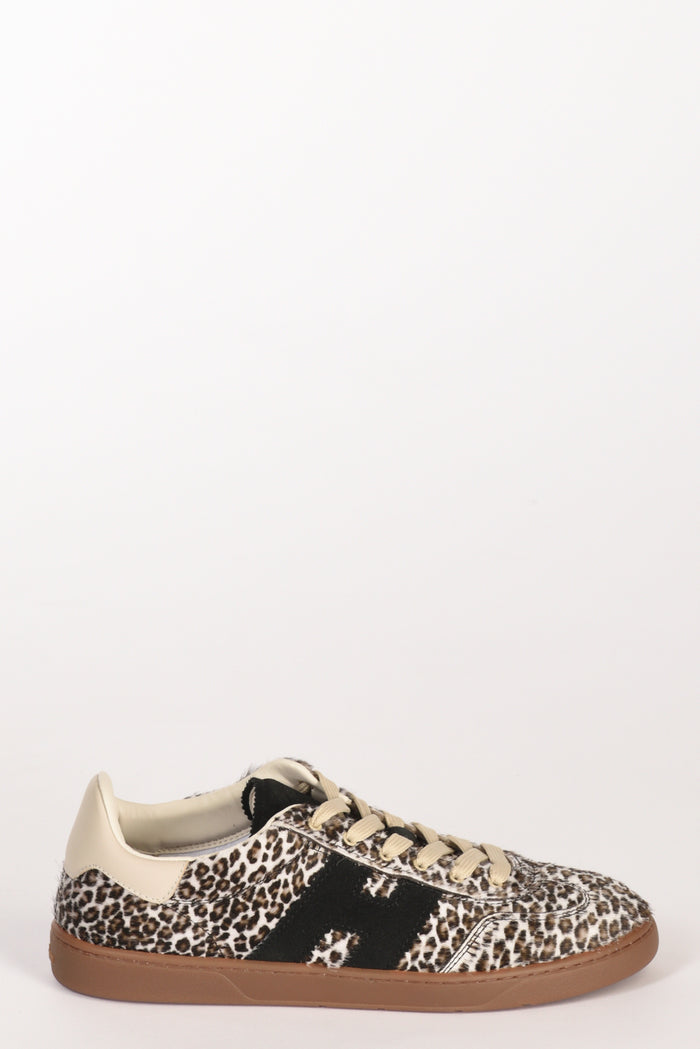 Hogan Sneakers Cool Beige/nero Donna - 1