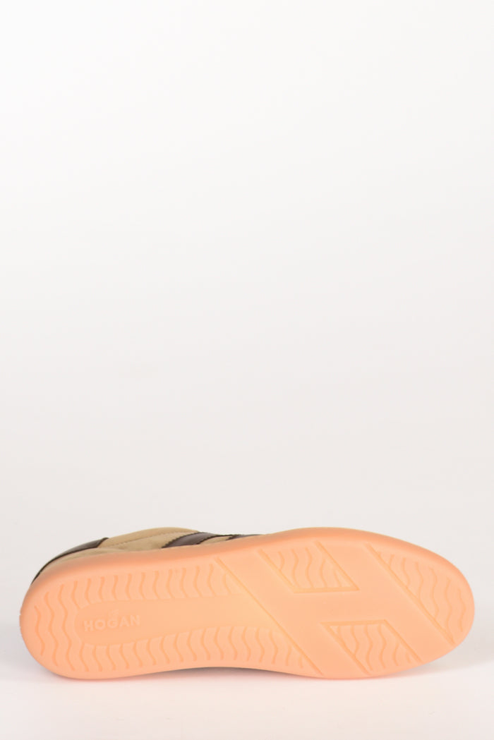 Hogan Sneakers Cool Beige/marrone Donna - 5