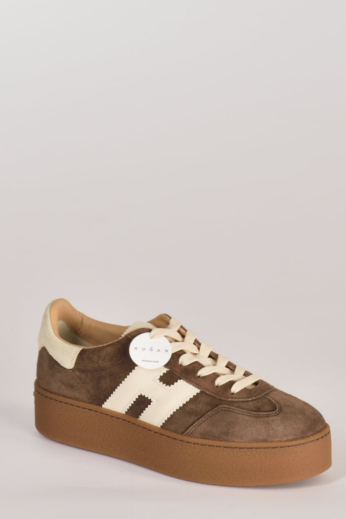 Hogan Sneakers H698 Marrone Donna - 3